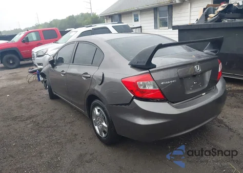 2012 Honda Civic Lx z USA, uszkodzony, nr VIN 19XFB2F59CE053665